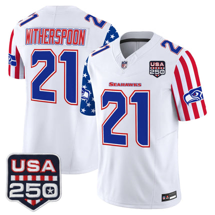 Men's Seattle Seahawks "America 250 Edition" Vapor Limited Jersey - All Stitched