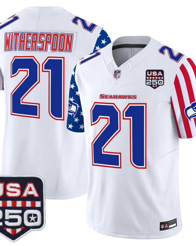 Men's Seattle Seahawks "America 250 Edition" Vapor Limited Jersey - All Stitched