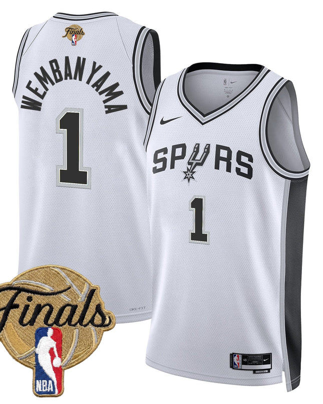 Men's San Antonio Spurs 2026 Finals Swingman Jersey - All Stitched