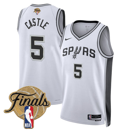 Men's San Antonio Spurs 2026 Finals Swingman Jersey - All Stitched