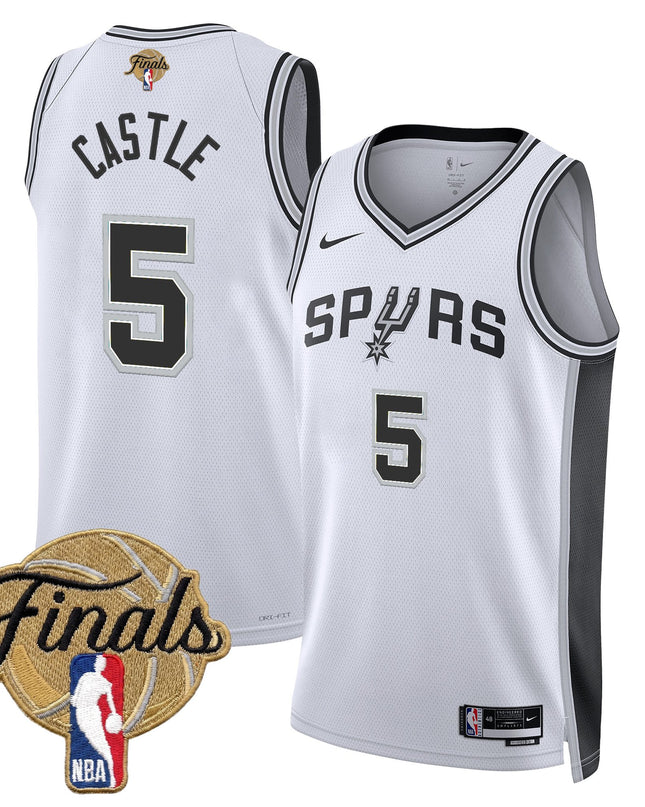Men's San Antonio Spurs 2026 Finals Swingman Jersey - All Stitched