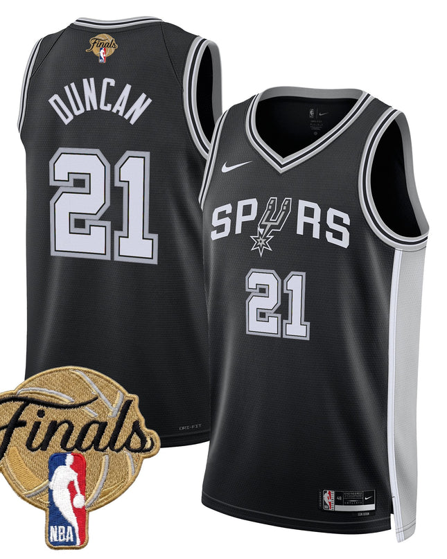 Men's San Antonio Spurs 2026 Finals Swingman Jersey - All Stitched