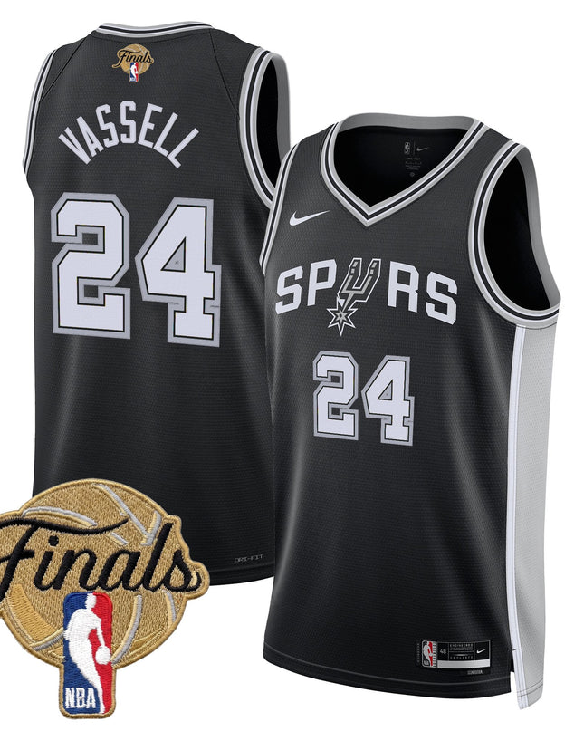 Men's San Antonio Spurs 2026 Finals Swingman Jersey - All Stitched