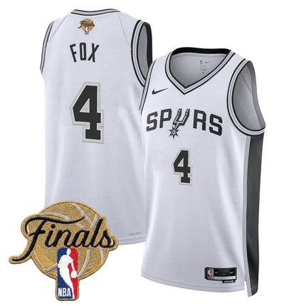 Men's San Antonio Spurs 2026 Finals Swingman Jersey - All Stitched