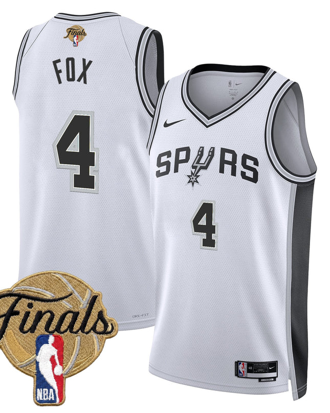 Men's San Antonio Spurs 2026 Finals Swingman Jersey - All Stitched