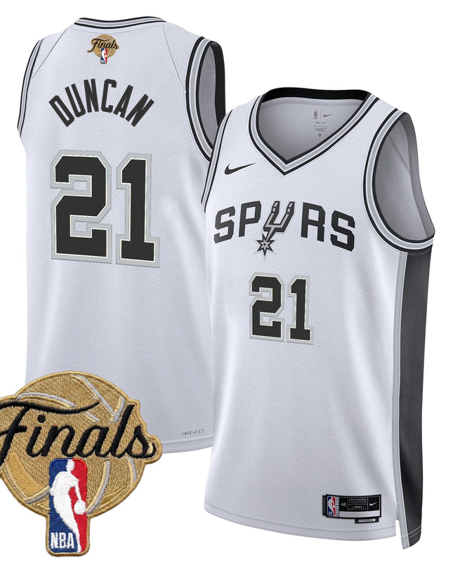 Men's San Antonio Spurs 2026 Finals Swingman Jersey - All Stitched