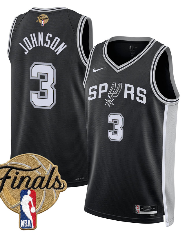Men's San Antonio Spurs 2026 Finals Swingman Jersey - All Stitched