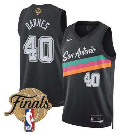 Men's San Antonio Spurs 2026 Finals Swingman Jersey - All Stitched