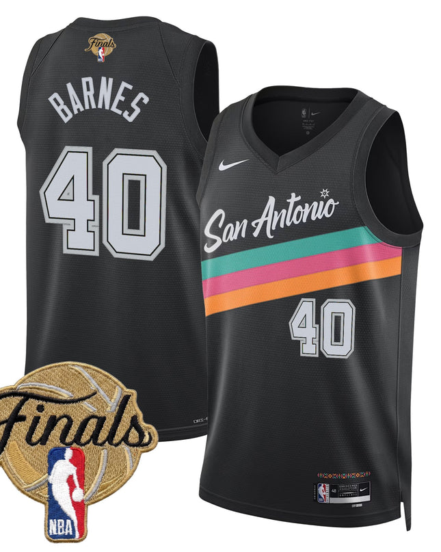 Men's San Antonio Spurs 2026 Finals Swingman Jersey - All Stitched