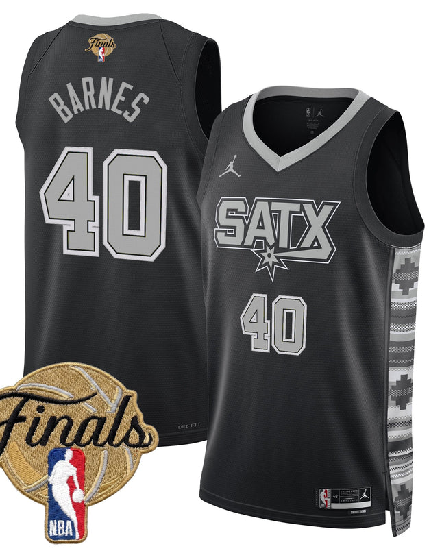 Men's San Antonio Spurs 2026 Finals Swingman Jersey - All Stitched