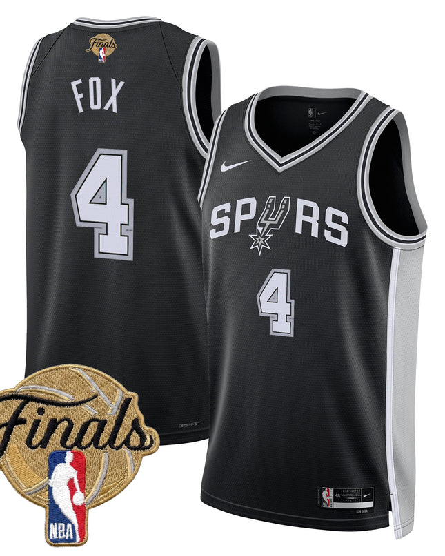 Men's San Antonio Spurs 2026 Finals Swingman Jersey - All Stitched