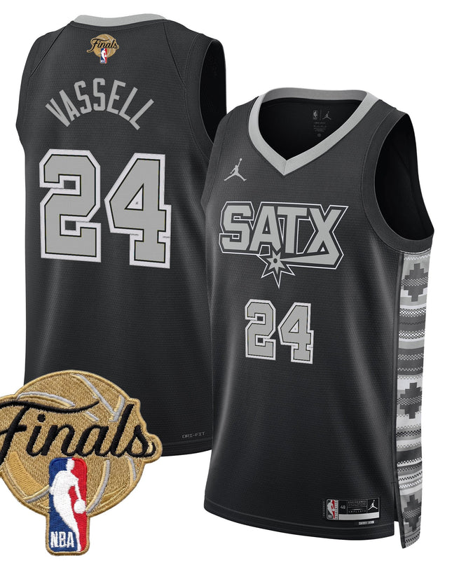 Men's San Antonio Spurs 2026 Finals Swingman Jersey - All Stitched