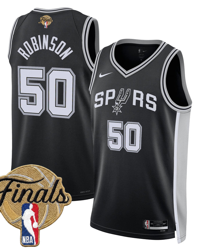 Men's San Antonio Spurs 2026 Finals Swingman Jersey - All Stitched