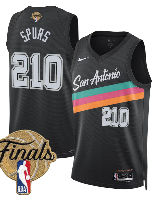 Men's San Antonio Spurs 2026 Finals Swingman Jersey - All Stitched
