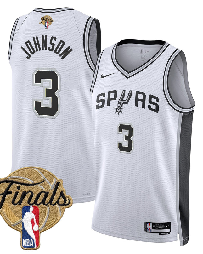 Men's San Antonio Spurs 2026 Finals Swingman Jersey - All Stitched