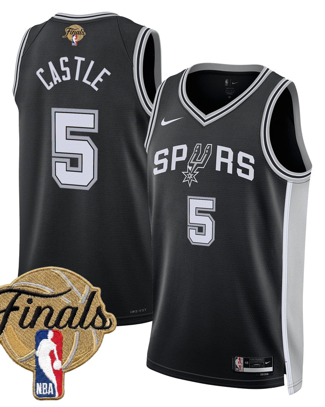 Men's San Antonio Spurs 2026 Finals Swingman Jersey - All Stitched