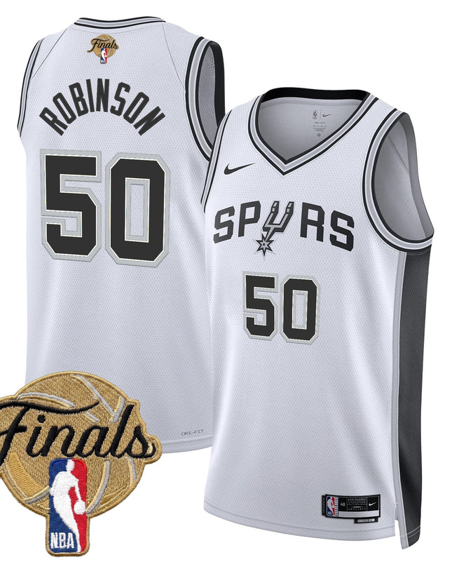 Men's San Antonio Spurs 2026 Finals Swingman Jersey - All Stitched