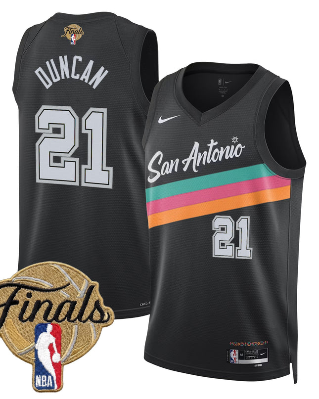 Men's San Antonio Spurs 2026 Finals Swingman Jersey - All Stitched