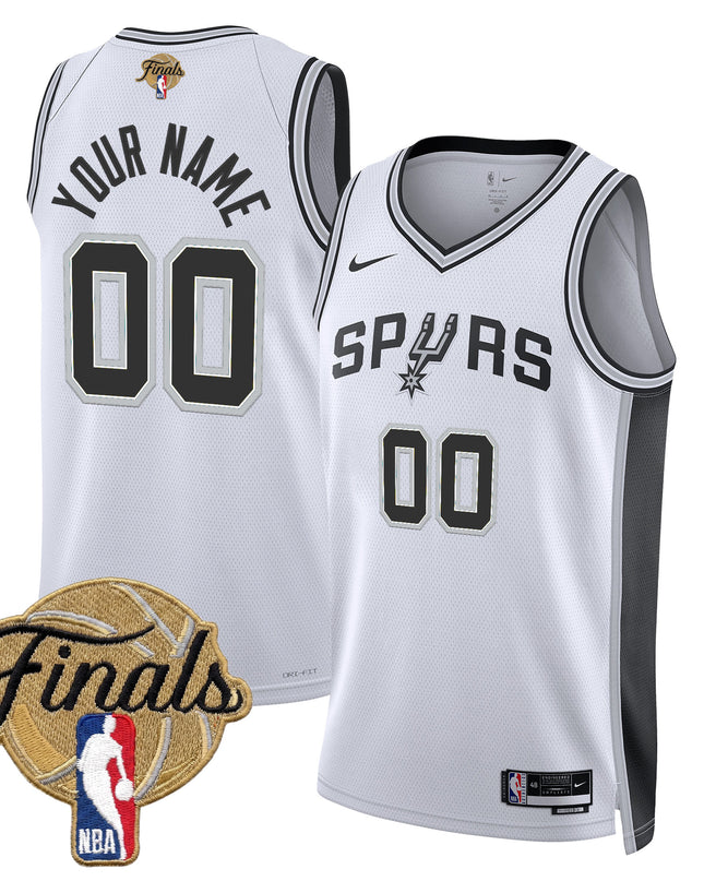 San Antonio Spurs 2026 Finals Custom Swingman Jersey - All Stitched