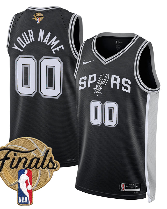 San Antonio Spurs 2026 Finals Custom Swingman Jersey - All Stitched