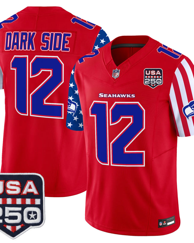 Men's Seattle Seahawks "America 250 Edition" Vapor Limited Jersey - All Stitched