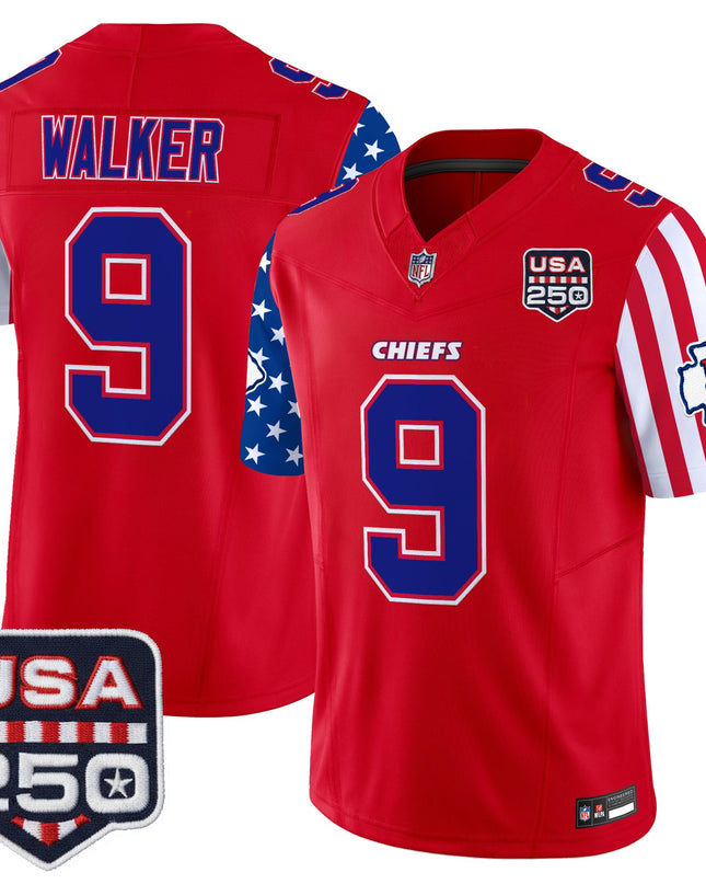 Men's Chiefs "America 250 Edition" Vapor Limited Jersey - All Stitched