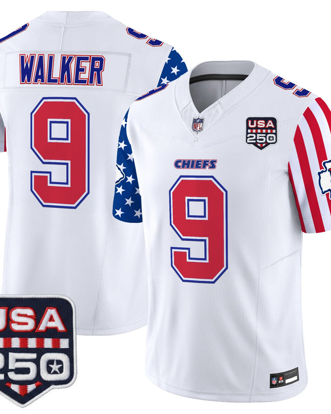 Men's Chiefs "America 250 Edition" Vapor Limited Jersey - All Stitched