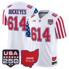 White / Buckeyes 614 / S