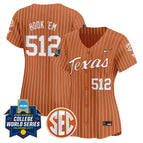 Orange Pinstripe / Hook 'Em 512 / S