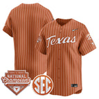 Orange Pinstripe / Team / S