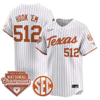 White Pinstripe / Hook 'Em 512 / S