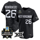 Black / #26 Mountaineers / S