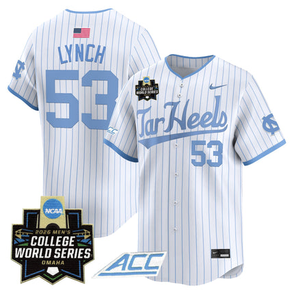 Men's North Carolina Tar Heels 2026 World Series Vapor Premier Limited Jersey - All Stitched