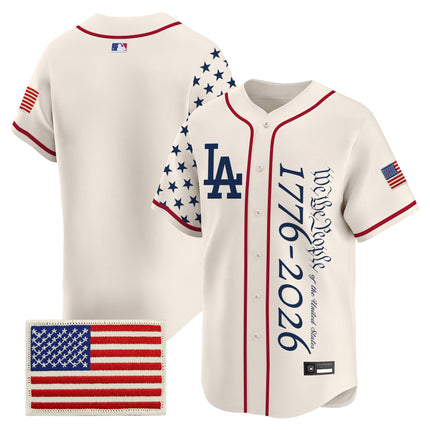 Men's Los Angeles Dodgers "America 250 Edition" Vapor Premier Limited Jersey V2 - Stitched