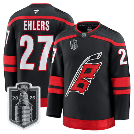 Men's Carolina Hurricanes 2026 Stanley Cup Patch Premium Jersey - All Stitched