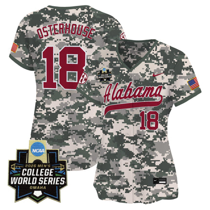 Women's Alabama Crimson Tide 2026 World Series Vapor Premier Limited Jersey - All Stitched