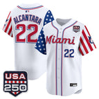 White / Sandy Alcantara / S