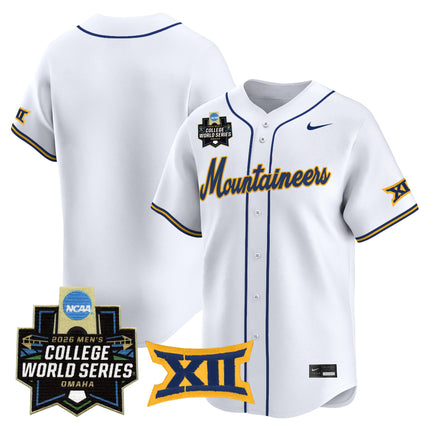 Men's West Virginia Mountaineers 2026 World Series Vapor Premier Limited Jersey V2 - All Stitched
