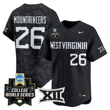 Men's West Virginia Mountaineers 2026 World Series Vapor Premier Limited Jersey V2 - All Stitched