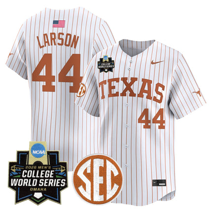 Men's Texas Longhorns 2026 World Series Vapor Premier Limited Jersey V2 - All Stitched