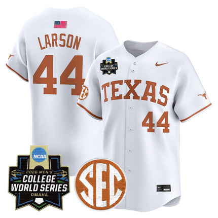Men's Texas Longhorns 2026 World Series Vapor Premier Limited Jersey V2 - All Stitched