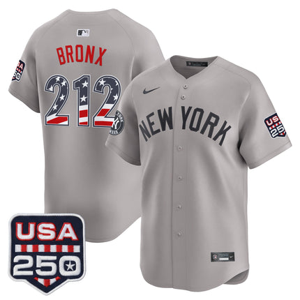Men's New York Yankees USA 250 Fourth of July Vapor Premier Limited Jersey - All Stitched