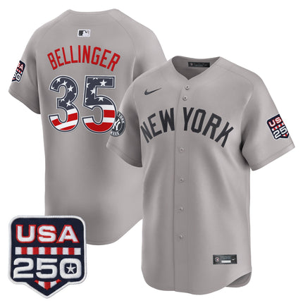 Men's New York Yankees USA 250 Fourth of July Vapor Premier Limited Jersey - All Stitched