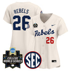 Cream / #26 Rebels / S