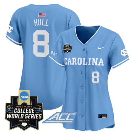 Women's North Carolina Tar Heels 2026 World Series Vapor Premier Limited Jersey - All Stitched