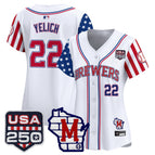 White / Christian Yelich / S