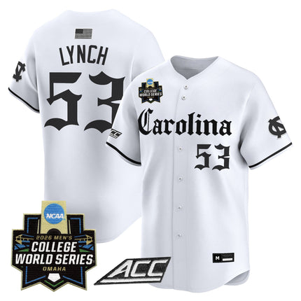 Men's North Carolina Tar Heels 2026 World Series Vapor Premier Limited Jersey - Gothic Edition - All Stitched