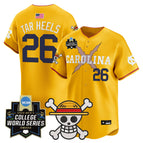 Gold / #26 Tar Heels / S