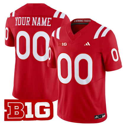 Nebraska Cornhuskers 2026 Vapor Limited Custom Jersey - All Stitched