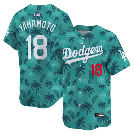 Los Angeles Dodgers GTA Vice City Vapor Premier Limited Jersey - Stitched